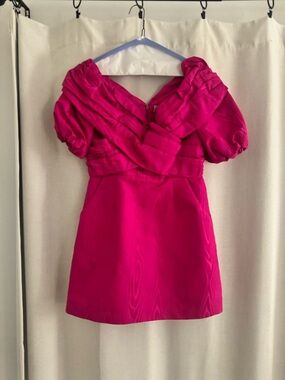Rebecca Vallance Hot Pink Mini Dress